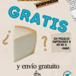 en agammasur te regalamos una cuña de queso de cabra sorpresa en pedidos superiores a 69,90 € y además el envio a casa es gratuito